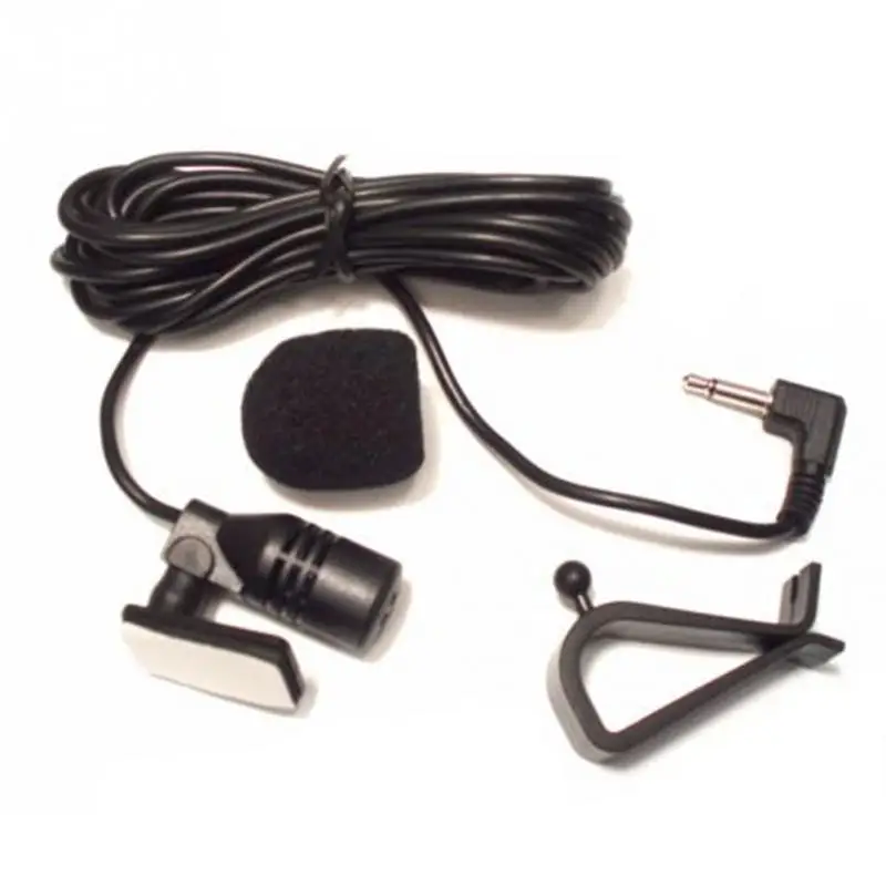 

New 3.5mm External Car Microphone GPS Audio Stereo Microphone Car Portable Bluetooth Wired Radio Stereo Player Microphone #2