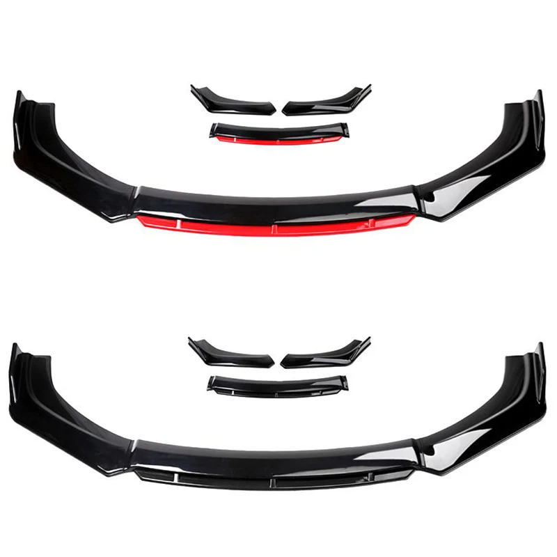 Высококачественный разветвитель для переднего бампера автомобиля Volkswagen Golf 6 7 5 8