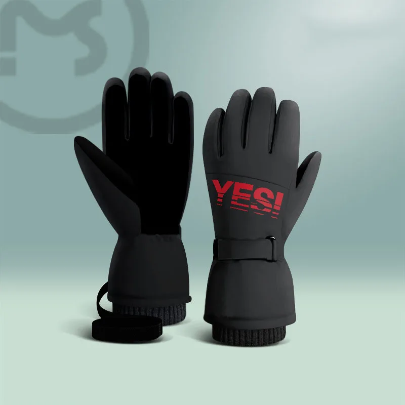 

2022 New Ski Gloves Outdoor Sports Riding Mountaineering Skiing Waterproof Windproof Touch Screen Snow Warm Men Women Fashion