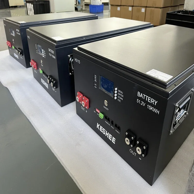 Keshee в наличии 16S DIY комплект литиевых батарей 3 2 В 280 Ач Lifepo4 Box