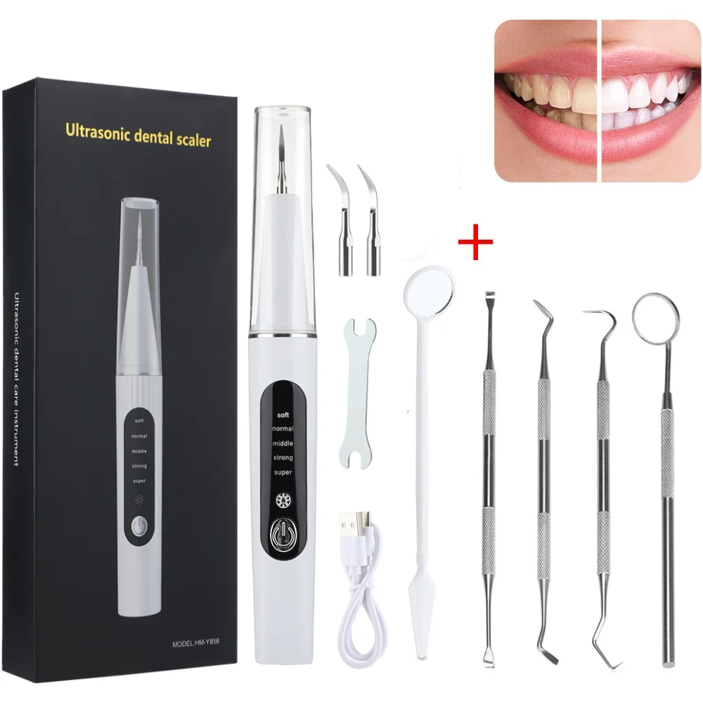 

Ultrasonic Dental Scaler With UV Disinfection Lamp Electric Teeth Cleaner Calculus Tartar Stains Removal Oral Care Cleaning Tool