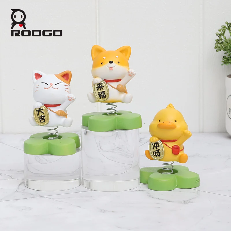 

Roogo маленькие хорошие парные украшения для автомобиля, украшения для торта, ремесла, подарки, миниатюрные фигурки