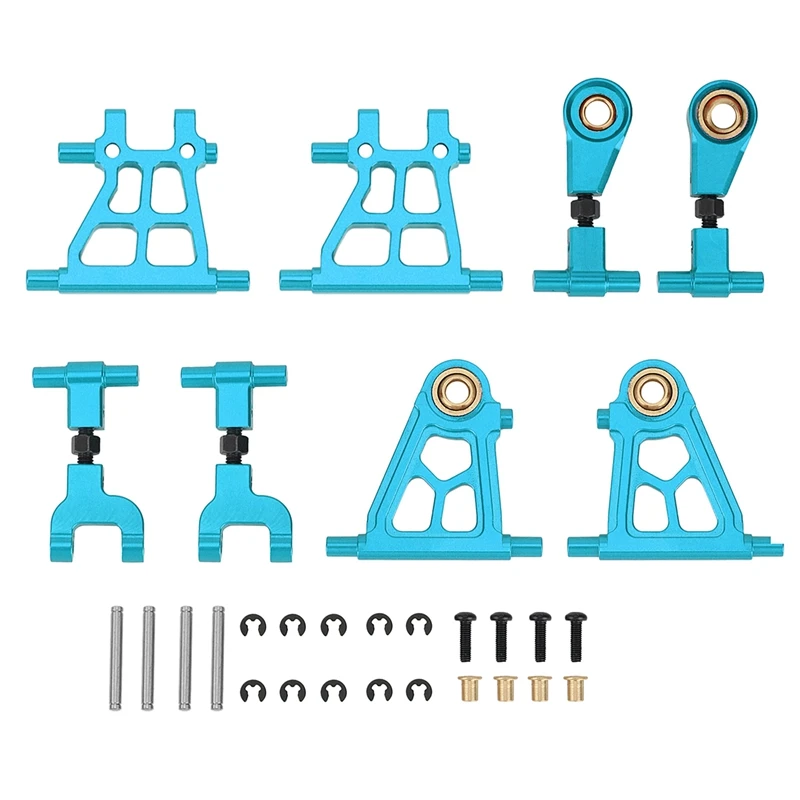 

Aluminum Alloy Front Rear Upper Lower Suspension Arms for Tamiya TT02 TT-02 1/10 RC Car Upgrade Parts Accessories
