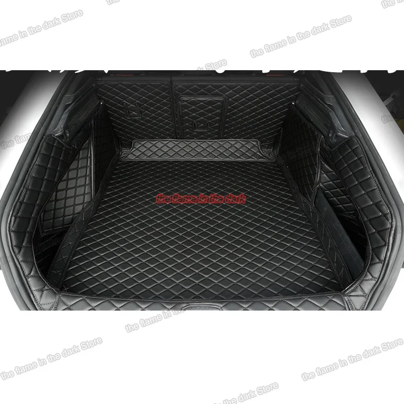 Leather Car Trunk Mat Cargo Liner for Volkswagen Arteon 2017 2018 2019 Rug Carpet Interior Accessories 2020 2021 rear boot vw