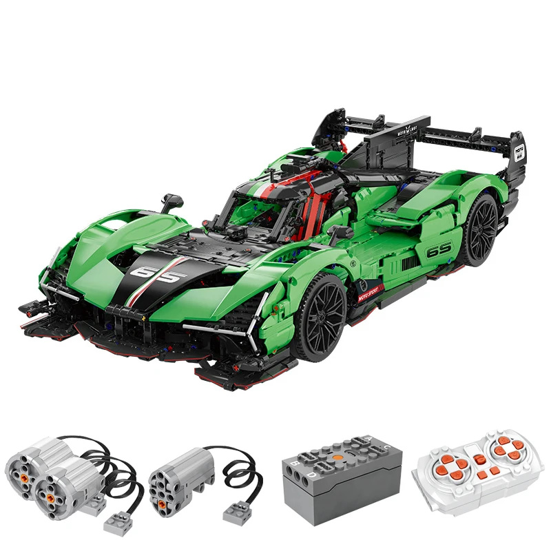 В НАЛИЧИИ MOC Технический 1:8 Спортивный автомобиль с дистанционным управлением