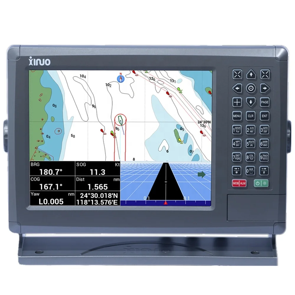 

XF-1069B XINUO 10-дюймовый морской GPS-Графический Плоттер с транспондером AIS класса B