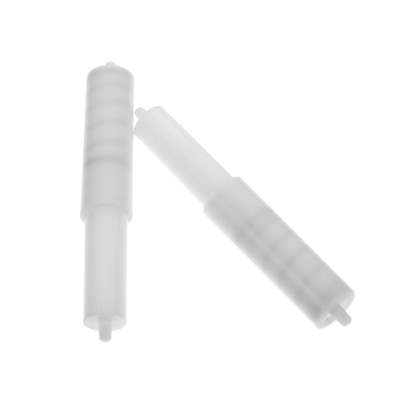 

2 Pcs Carton Center Shaft Plastic Drum Paper Box Roller Retractable Tissue Shafts Reel Simple Holder Rod Hotel