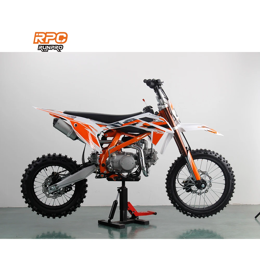 Фото Мотоцикл для бездорожья с низким/средним крутящим моментом, 125cc, 140cc, 160cc, мини-мопед, гоночный спортбайк, питбайк, бесщеточный двигатель №2