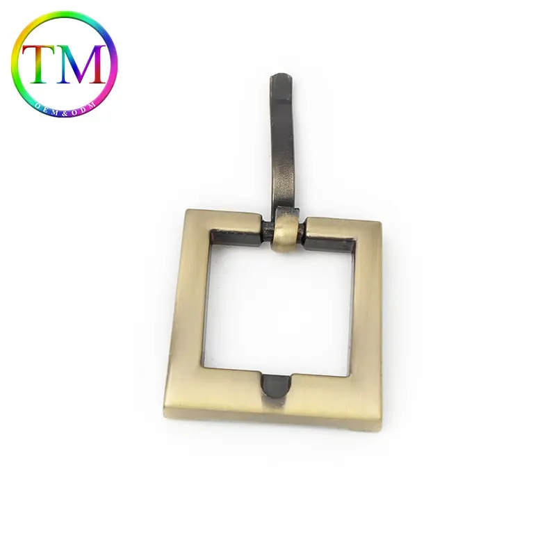 10-50Pcs High Quality Turn Buckle Flat Square Metal Pin Buckles Strap Webbing Adjustable Buckles Purse Bag Belt Accessories