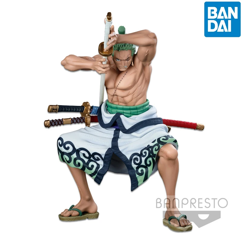 

100% Оригинальная фигурка BANPRESTO Banpresto World, колоссей 10-й юбилейный цельный ророноа Зоро BWFC 10-й оригинальный