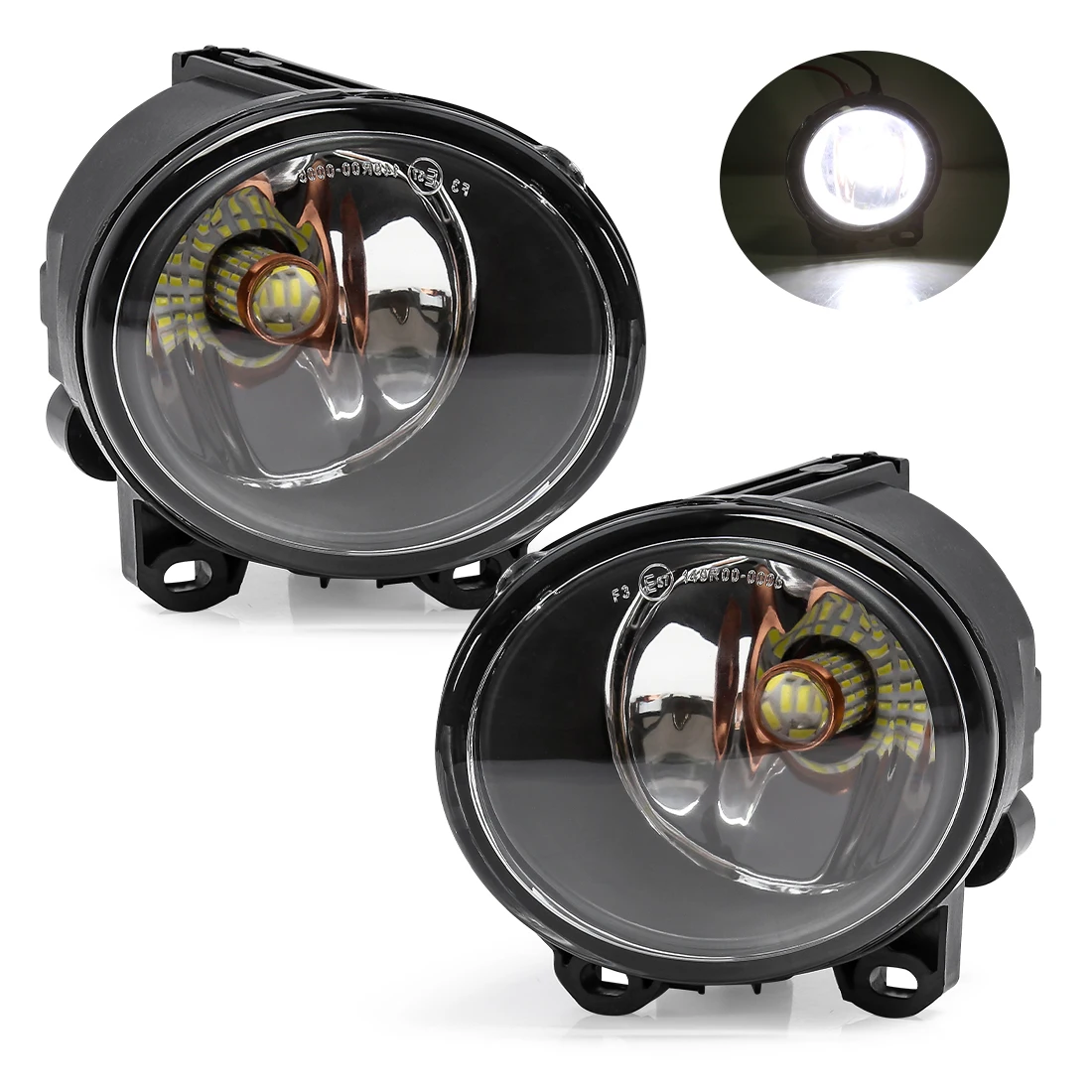 

63177839865 63177839866 для BMW F07, F10, F22, F23, M3, M5, E92, E93, противотуманные фары 2, 3, 5 серии, передний бампер, лампа дальнего света, галогеновая 12 В