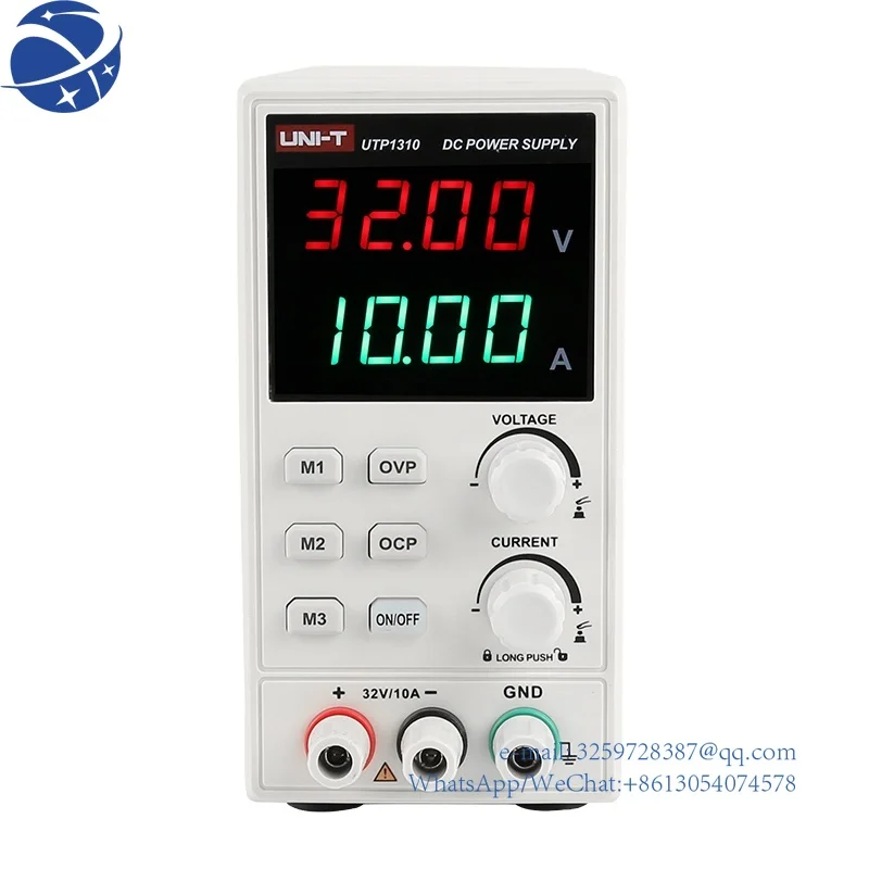 

UNI-T UTP1310 DC Power Supply 32V 10A Current Adjustable 4 Digits Display AC 110V/220V Voltage Regulator For Phone Repair