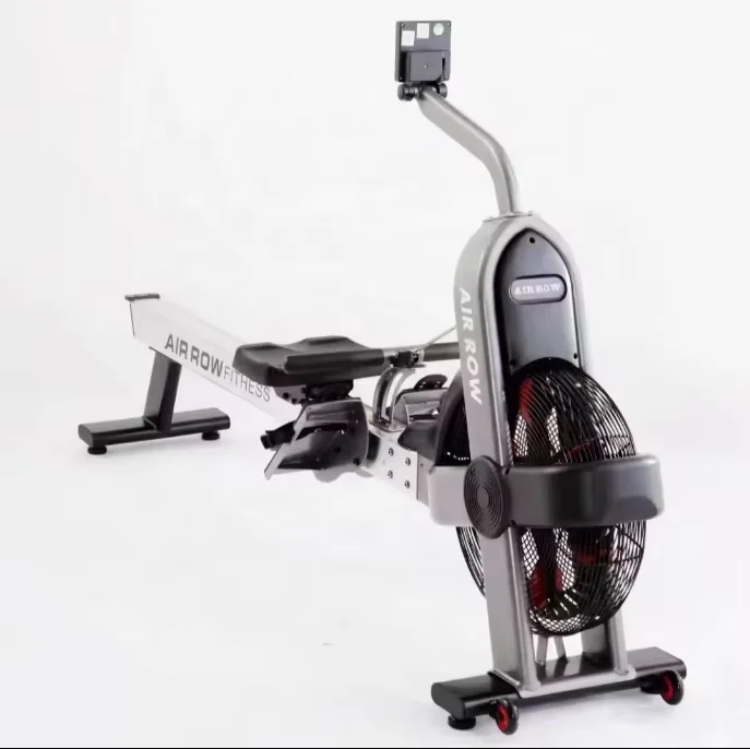 Фото Коммерческое фитнес-оборудование: гребной тренажер (Air Rower) с высокой стабильностью, отличное качество, для аэробных тренировок, по заводской цене №3