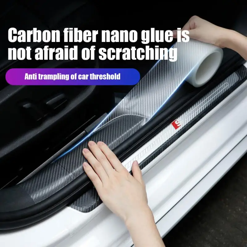 

Автомобильные наклейки для Bmw E46 E90, автомобильные аксессуары, инструменты «сделай сам», защита от царапин, порог, прозрачная пленка, защита двери для VW Golf Tesla