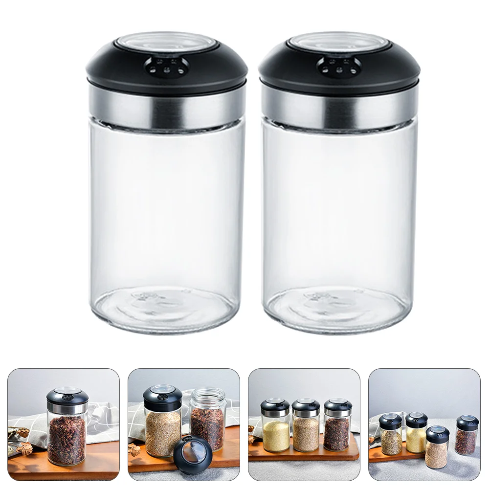 

Condiment Container Pots Storage Seasoning Organizers Sugar Box Bottle Jarscontainers Salt Canisters Honey Dipper Pot Pepper Jar