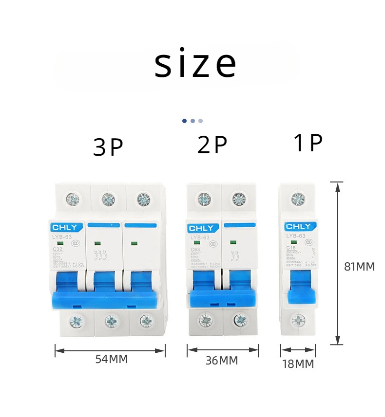 Воздушный выключатель маленький бытовой автоматический переключатель с 3