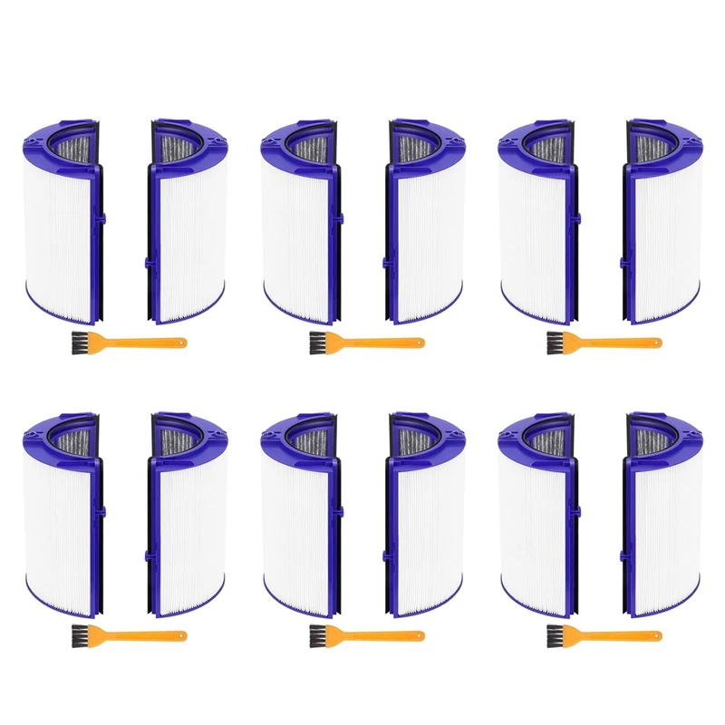 

6Set HEPA Filter Part For Dyson TP06 HP06 PH01 PH02 Air Purifier True HEPA Filter Set Compare To Part 970341-01