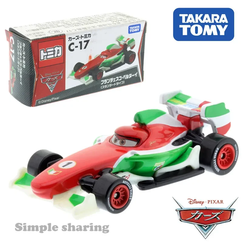 

Takara Tomy Disney Cars Tomica C-17 Франческо Бернулли (стандартный тип)