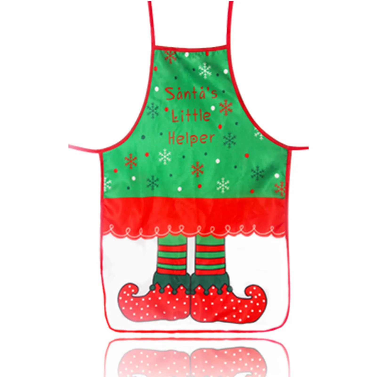 

Рождественские Кухонные фартуки, Регулируемый Кухонный Фартук для выпечки для шеф-повара, ресторана, уборки дома