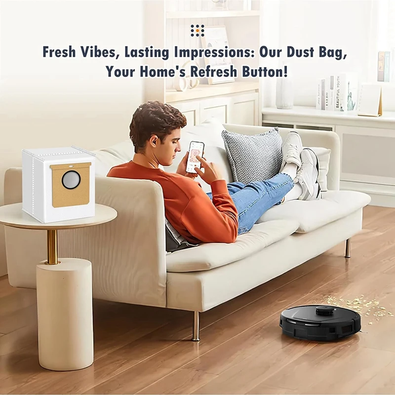 Мешки для пыли пылесоса сменные детали Eufy L50 L60/L60 гибридные самопустые мешки