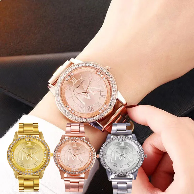 

TVK Women Watche Fashion Clock Zegarek Damski Reloj Mujer Luxury Brand Diamond Wholesale Stainless Top Ladies Watch Montre Femme