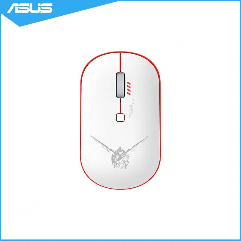 

Asus Adol RX-O UNICORN GUNDAM Ergonomics Wireless Portable Mini Mouse 2000 DPI For PC Laptop