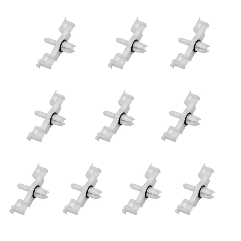 

10 шт. полоса накладки на дверь пороговое давление пластина с фиксированным зажимом для VW Touareg для Porsche Cayenne аксессуары для модификации