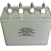 15uf 2000v 4 heads oil capacitor for uv curing lamp