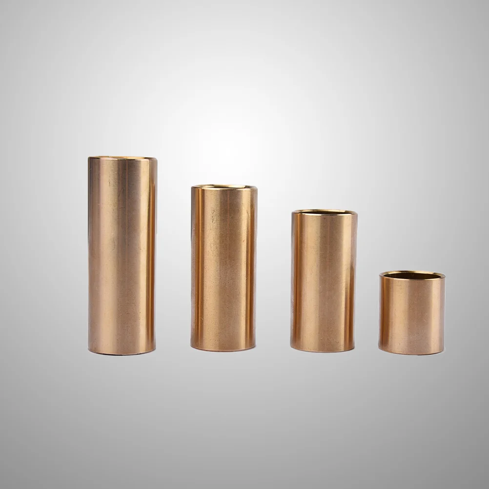 

4 pcs Guitar Slides Set Brass Standard Finger Slide Guitar Parts Slide Bar for Musical Instrument Country Jazz