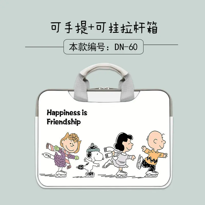 

Laptop Cover Notebook Handbag PU Leather Waterproof Cute Suitable for 12-Inch 13.3-Inch 14.6-Inch 15.6-Inch 16-Inch Computer