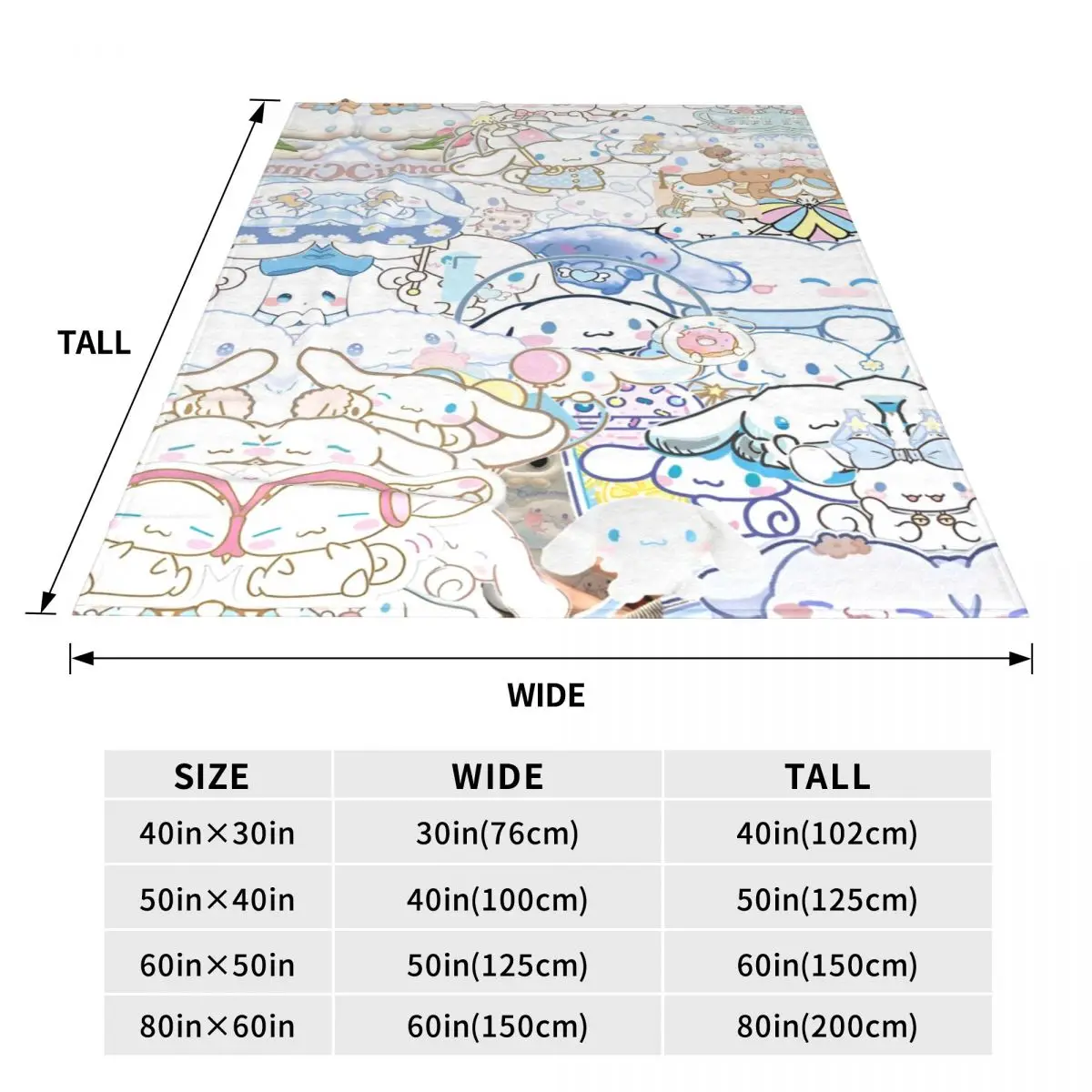 MINISO милый Коричный кавайный мультяшный фланелевый одеяло мягкое прочное