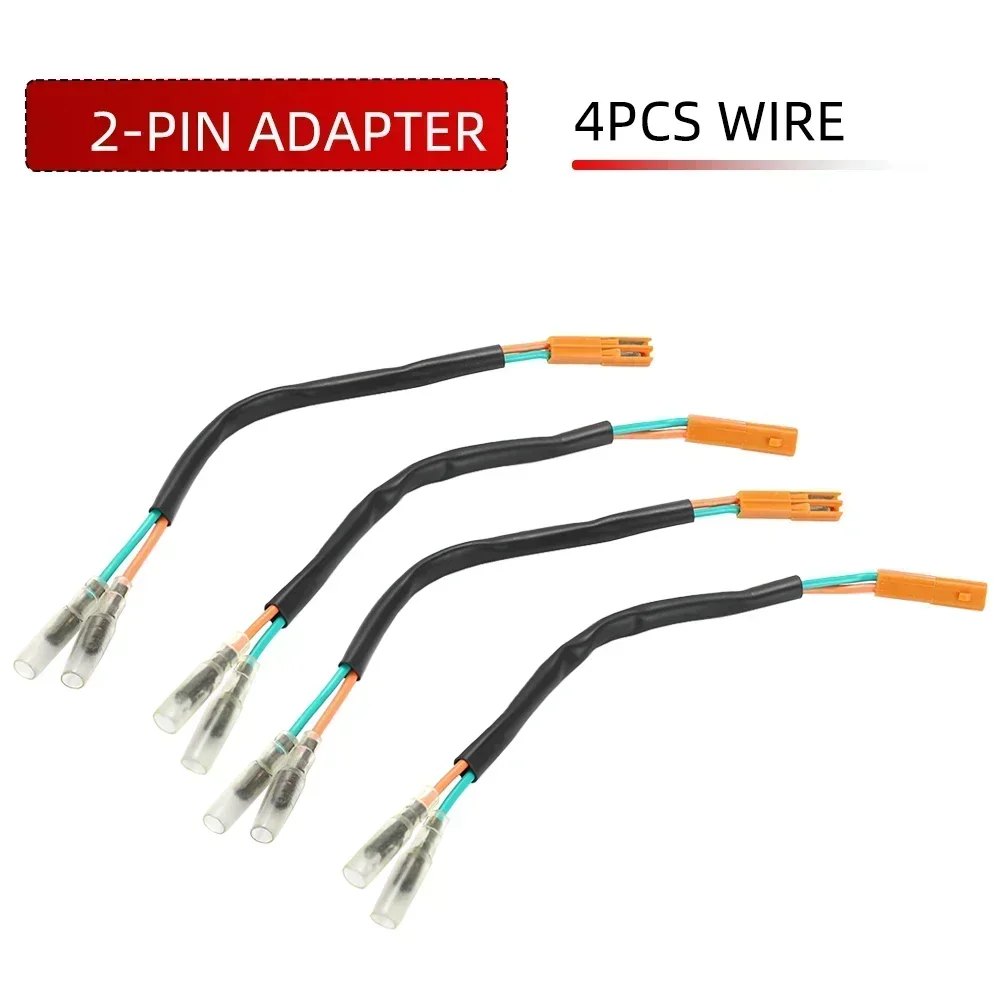 

3-контактный 2-контактный OEM-индикатор поворота, жгут проводов, адаптер, разъем для Honda CB 500R 500F 500X 400F 400X 650F CMX CBR 1000