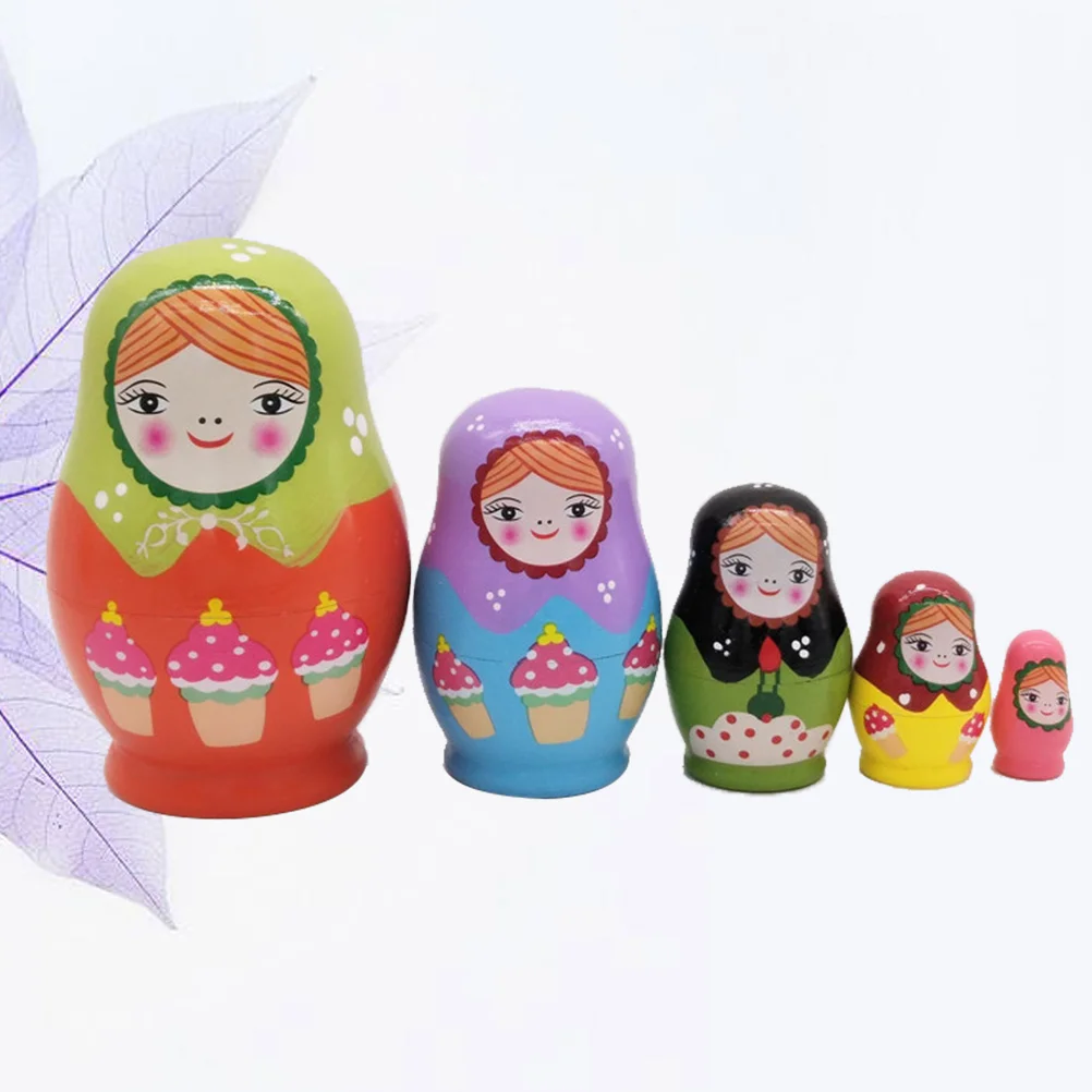 

Русская модель, Матрешка-кастканкинг, детская бабушка, детская коллекционная игрушка для дня рождения, традиционная деревянная Милая дерев...