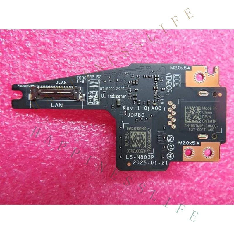 Фото Новая сетевая карта Ethernet (LAN) OM+ NTM1P для DELL Alienware 18 Area-51 AA18250 JDP80 №1