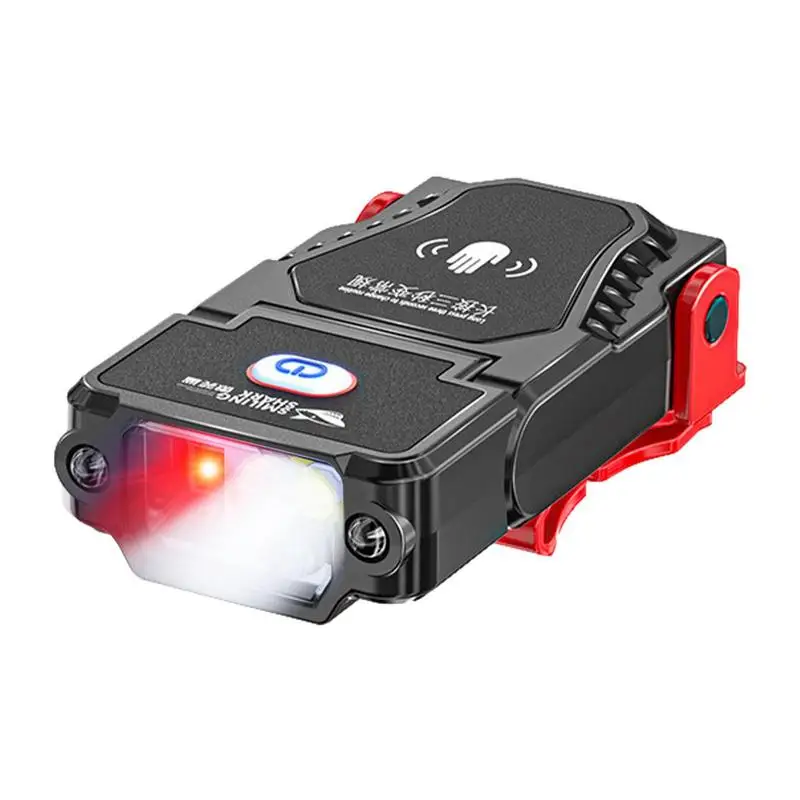 

Caps Clip Light Portable Mini Hat Lights Induction Headlamp Flashlight Headlights Work Lamp Outdoor Waterproof Fishing Lights