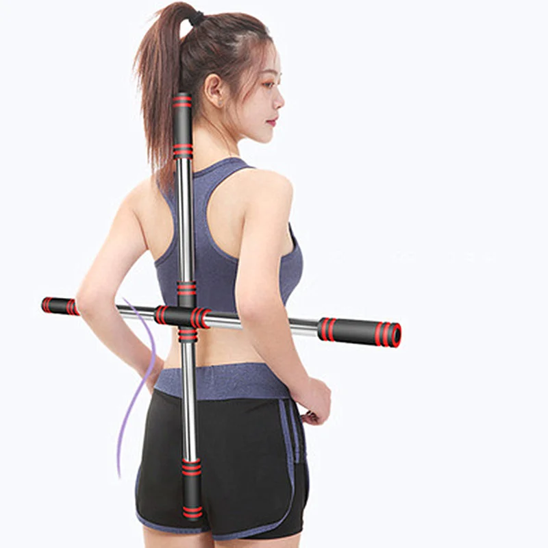 

Yoga Pole Open Shoulder Beauty Back Correction Hunchback Artifact Yoga Stick Multifunctional Dance Body Sculpting Home Fitness