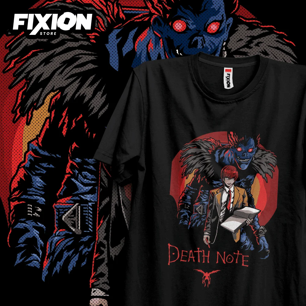Футболка LAnime Death Note подарок для любителей аниме манга все размеры хлопок