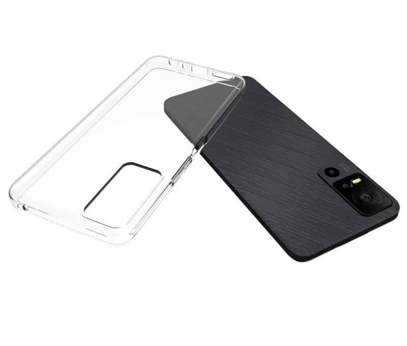 Чехол TCL 40 XE 40XE 5G ультратонкий силиконовый прозрачный матовый мягкий чехол из ТПУ