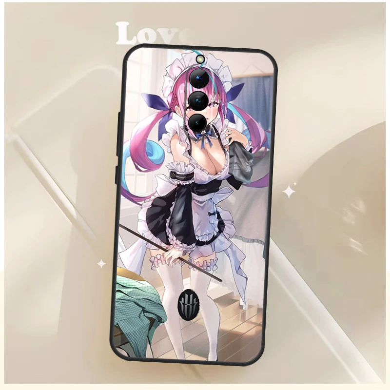 Чехол Minato Aqua Hololive для ZTE Nubia Red Magic 10 Pro 10S 8S 9S 8 9 Pro Plus 6 7 6S 7S RedMagic 10 Air Cover (art.: 3920d2bdfe724) - 3920d2bdfe724