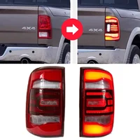 Wooeight Turn Signal Light Stop Brake Lamp Reverse Fog Lamp Car Accessories Red LED For Dodge Ram 2009-2018 Driving Lights