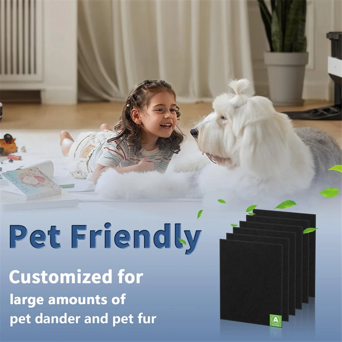 Замена предварительного фильтра HRF-A300 для очистителя воздуха Honeywell серии HPA300 HPA304