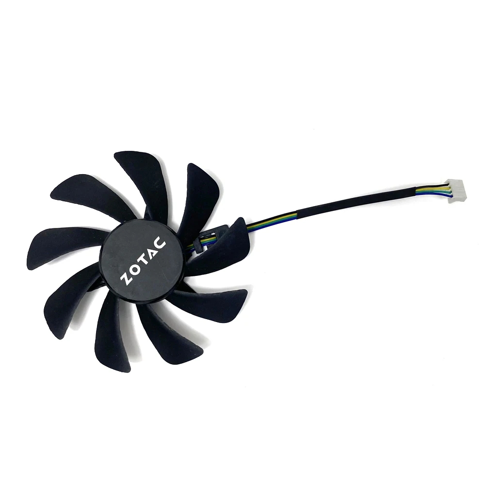 Новый вентилятор охлаждения для ЦПУ ZOTAC Geforce N1060IXOC 6GD Gtx 960 950 1060 MINI ITX, 87 мм, 4 контакта