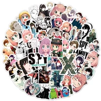 anime spy x family cosplay sticker loid anya yor fan collection