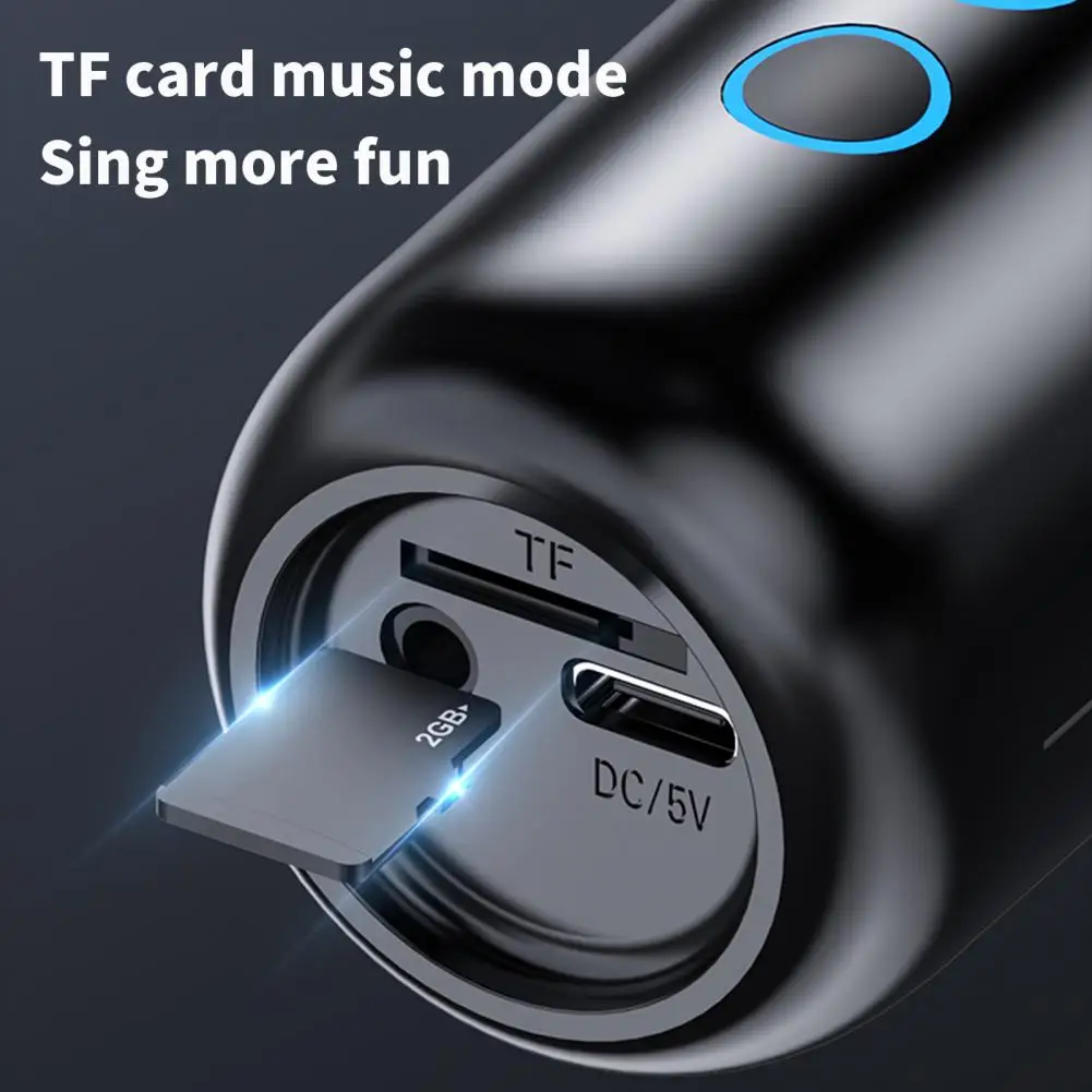 

Практичный микрофон, легкий чувствительный Ручной Bluetooth-микрофон KTV, профессиональное реверберация