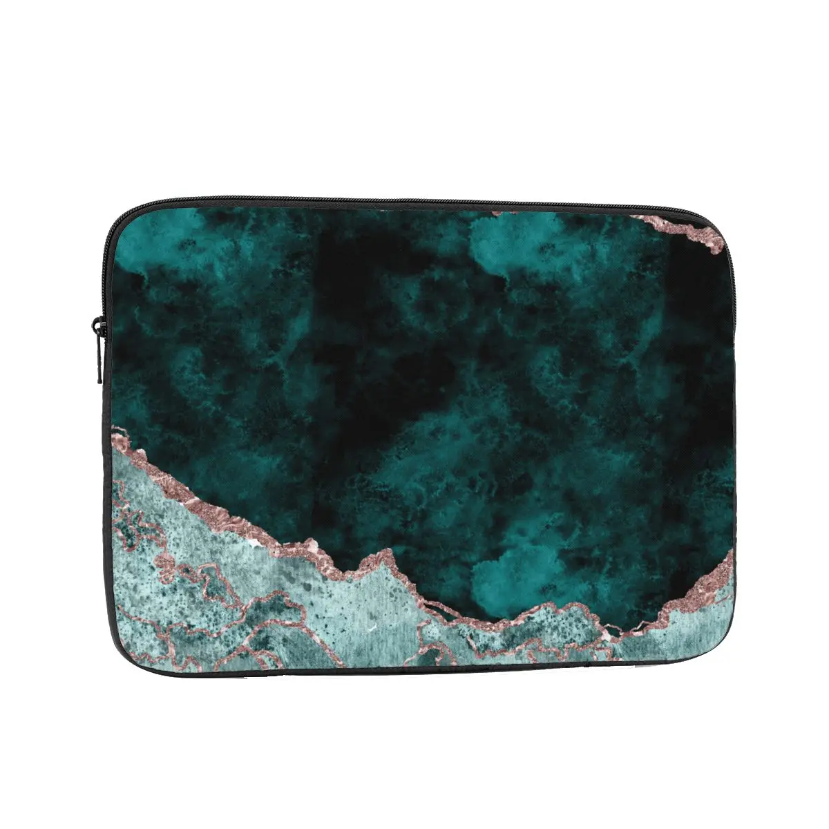 

Ударопрочный чехол 10 12 13 15 17 дюймов павлин зеленая розовая Золотая фольга Агат акварель сумка для ноутбука мраморный чехол для ноутбука