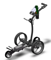24v dc lithium battery electric drive remote control golf trolley with usb port