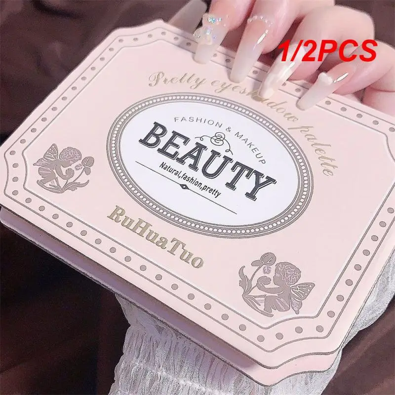 

1/2PCS Create Charm Eye Makeup Natural Makeup Cosmetics Waterproof Easy To Apply Pearlescent Eye Makeup Eye Shadow Plate