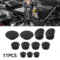11pcs motorcycle frame hole cover caps plug for bmw r1200gs lc r 1200 gs lc adventure r1250gs r 1250 gs adventure 2014 2021 2020