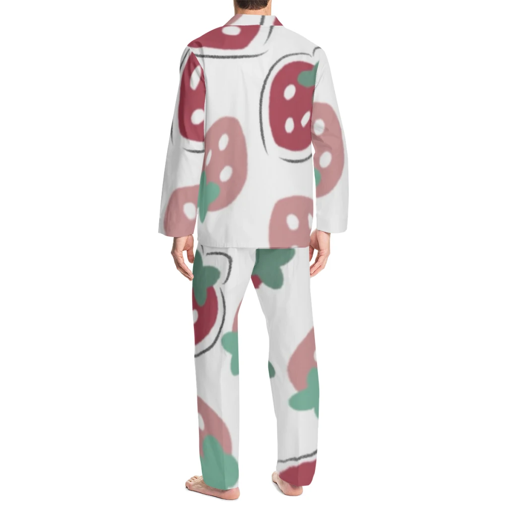 Белая пижама Disney Strawberry Bear выбранные узоры Minso милый стиль