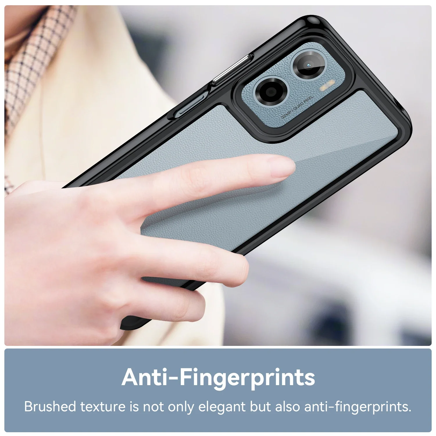 Прозрачный красочный чехол из ТПУ для телефона Motorola Moto E15 G05 G15 Power G35 G55 G75 G85 5G